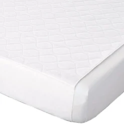 BecquetProtège-matelas imperméable et respirant blanc uni à rabats - SNOZZY