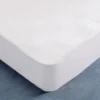 BecquetProtège-matelas triple protection blanc uni en molleton très épais 400 g/m² - BI-OME