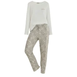 BecquetPyjama en polyester LDN.ZEBRA - beige
