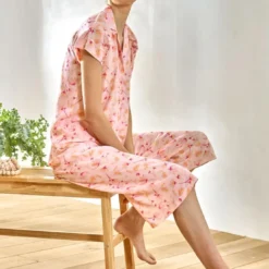 BecquetPyjama en viscose LILAROSEPYJ - rose