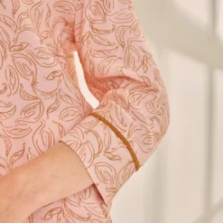 BecquetPyjama en viscose MEILI - rose saumon