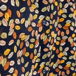 BecquetPyjama femme LAUTOMNAL à motif feuilles - Multicolore en viscose