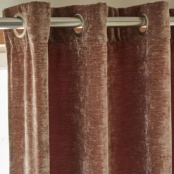BecquetRideau en Velours Beige FLAMM
