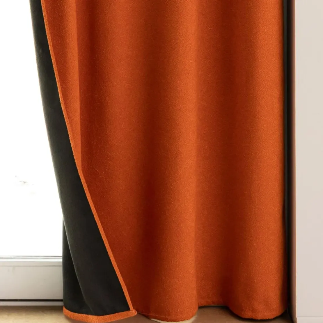 BecquetRideau occultant RUFUS L140xH180 orange