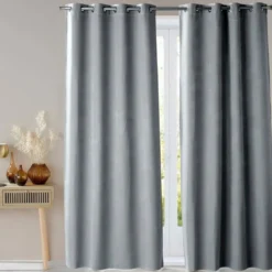BecquetRideau occultant thermique INTIME - gris