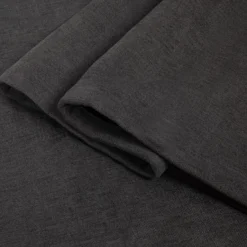 BecquetRideau occultant velours thermique et phonique dos polaire ALASKA - gris anthracite