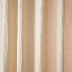 BecquetRideau tunnel GAZE DE COTON - beige