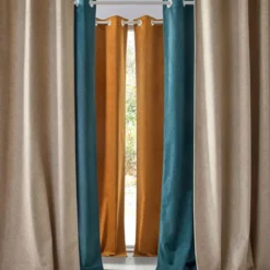 BecquetRideau velours WHISPER - marron caramel