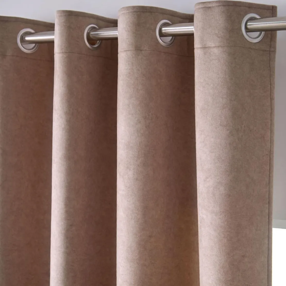BecquetRideau velours WHISPER - beige