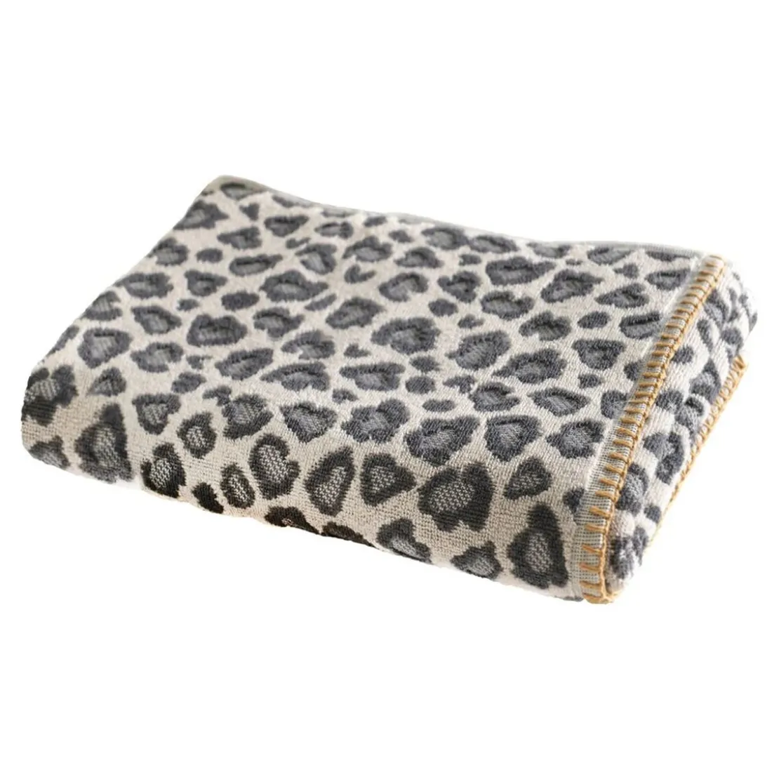 BecquetServiette de bain en coton FAUVE - anthracite