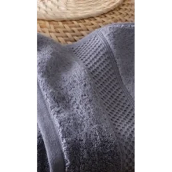 BecquetServiette de bain éponge nouvelle technologie - Gris