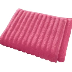 BecquetServiette de Toilette effet côtelé 500 g/m² DREAM - rose bonbon
