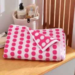 BecquetServiette de toilette Epaisse Rose POISPOIS