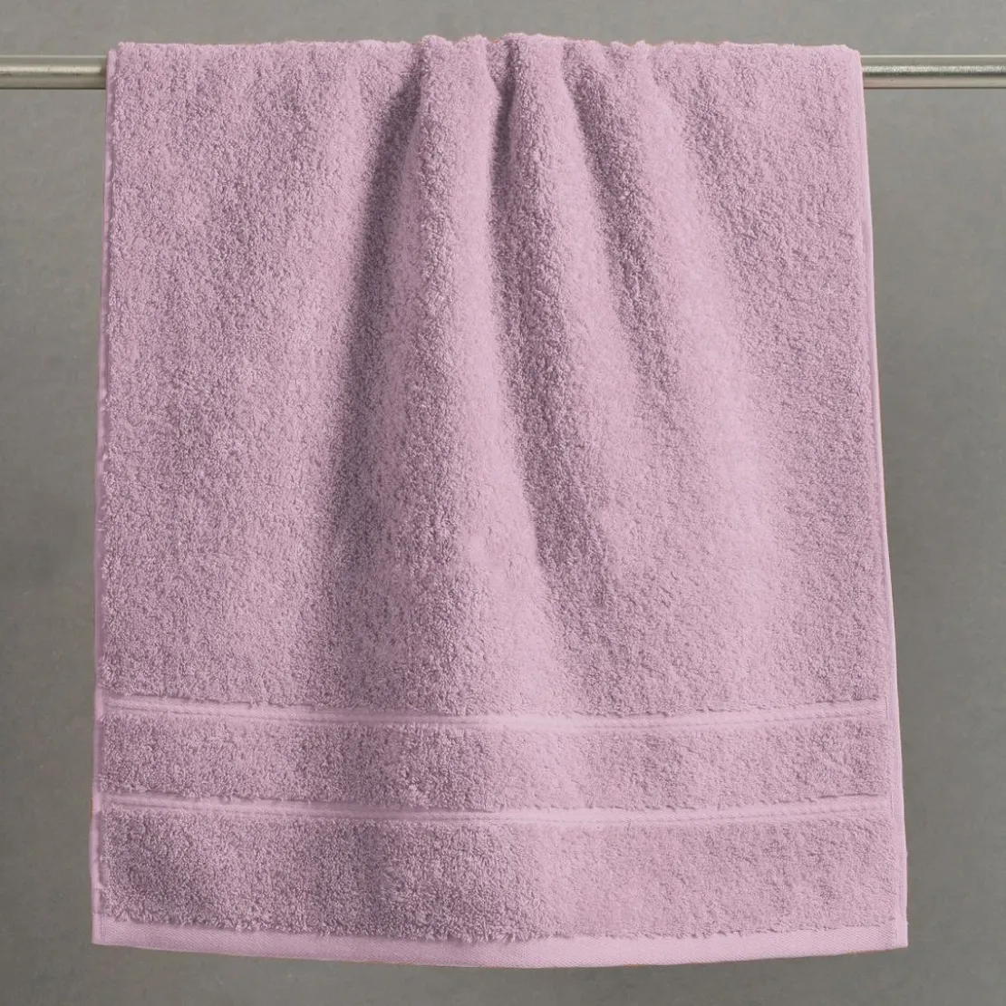 BecquetServiette de toilette 600 g/m² COTON EGYPTE - violet lilas