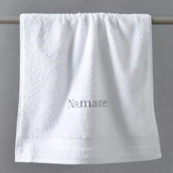 BecquetServiette de toilette en coton 500 g/m² ATLANTIQUE - Blanc
