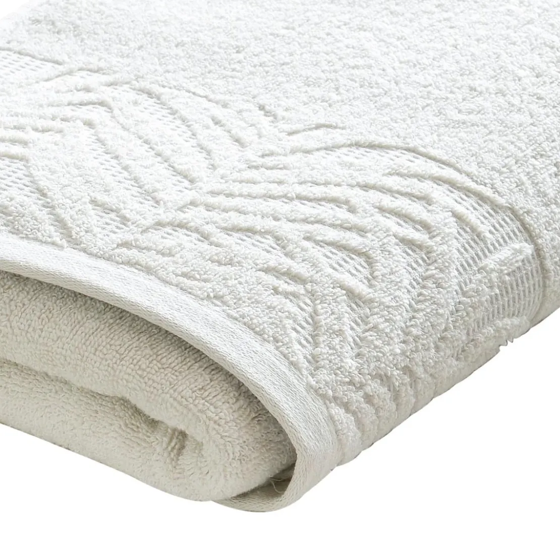 BecquetServiette de toilette coton 450 g/m² PALMITTA - craie