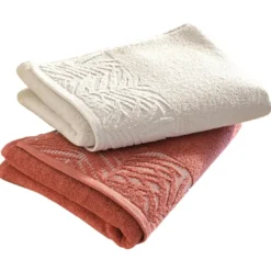 BecquetServiette de toilette coton 450 g/m² PALMITTA - craie