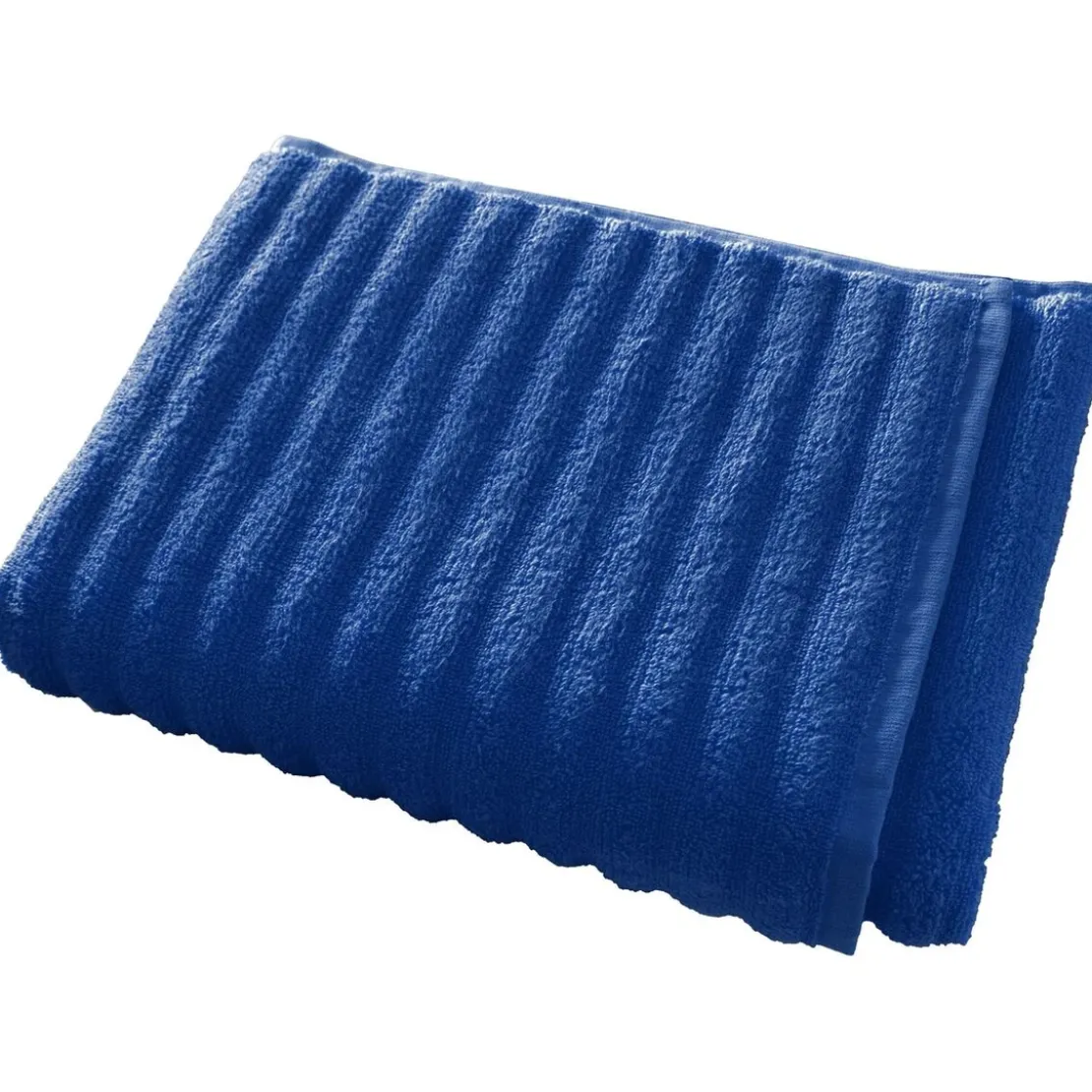 BecquetServiette de Toilette effet côtelé 500 g/m² DREAM -bleu outremer