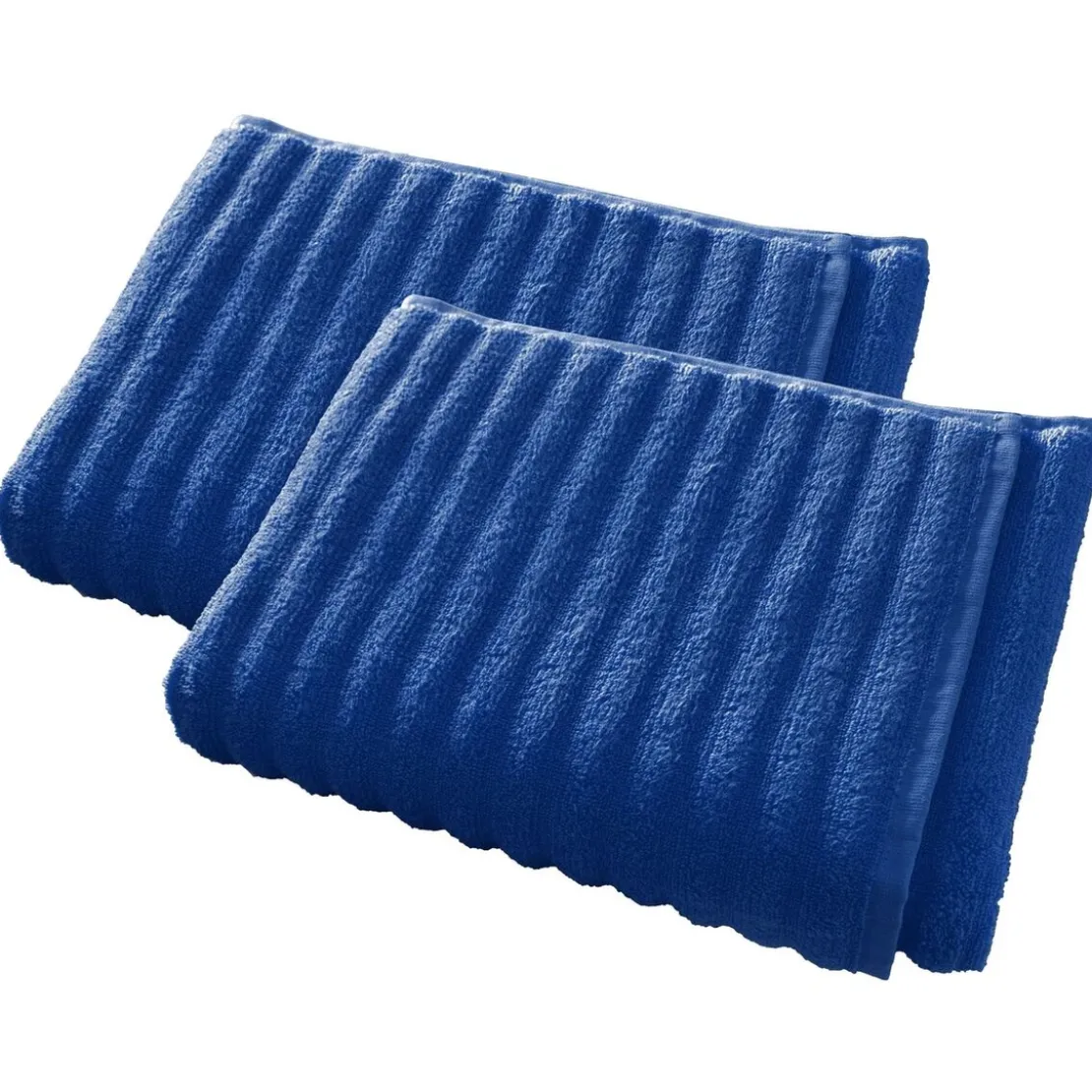 BecquetServiette de Toilette effet côtelé 500 g/m² DREAM -bleu outremer