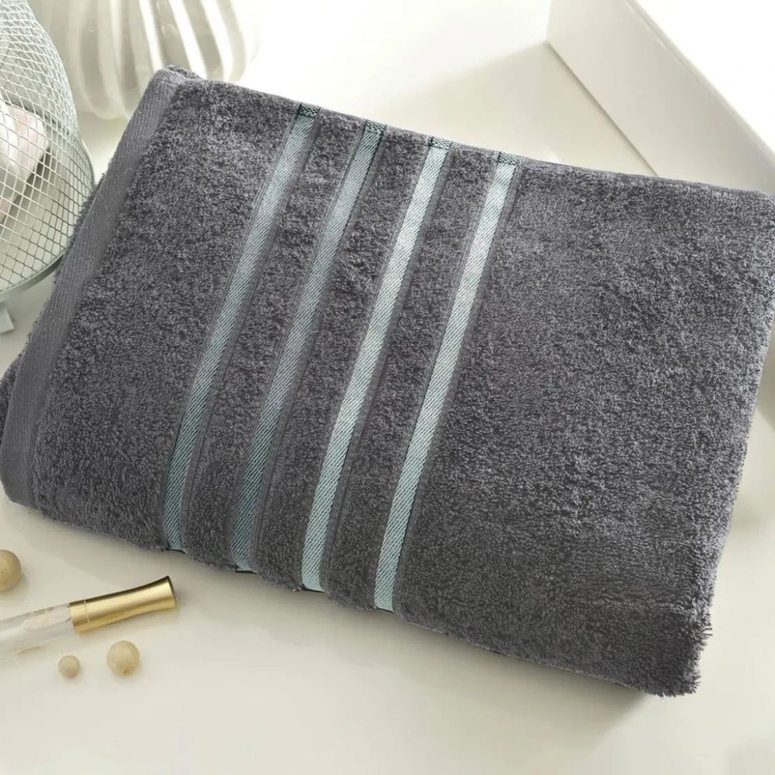 BecquetServiette de toilette 560 g/m² EXTRA SOFT - gris foncé