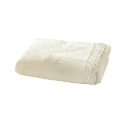 BecquetServiette de toilette coton éponge VAHINA - blanc écru
