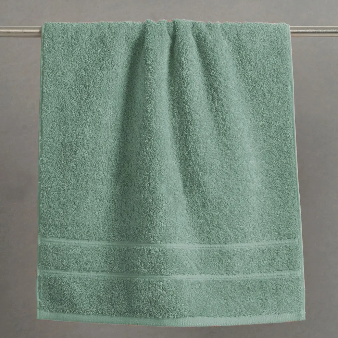 BecquetServiette de toilette 600 g/m² COTON EGYPTE - vert amande