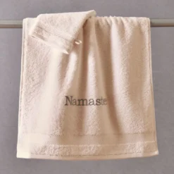 BecquetServiette de toilette en coton 500 g/m² ATLANTIQUE - beige sable