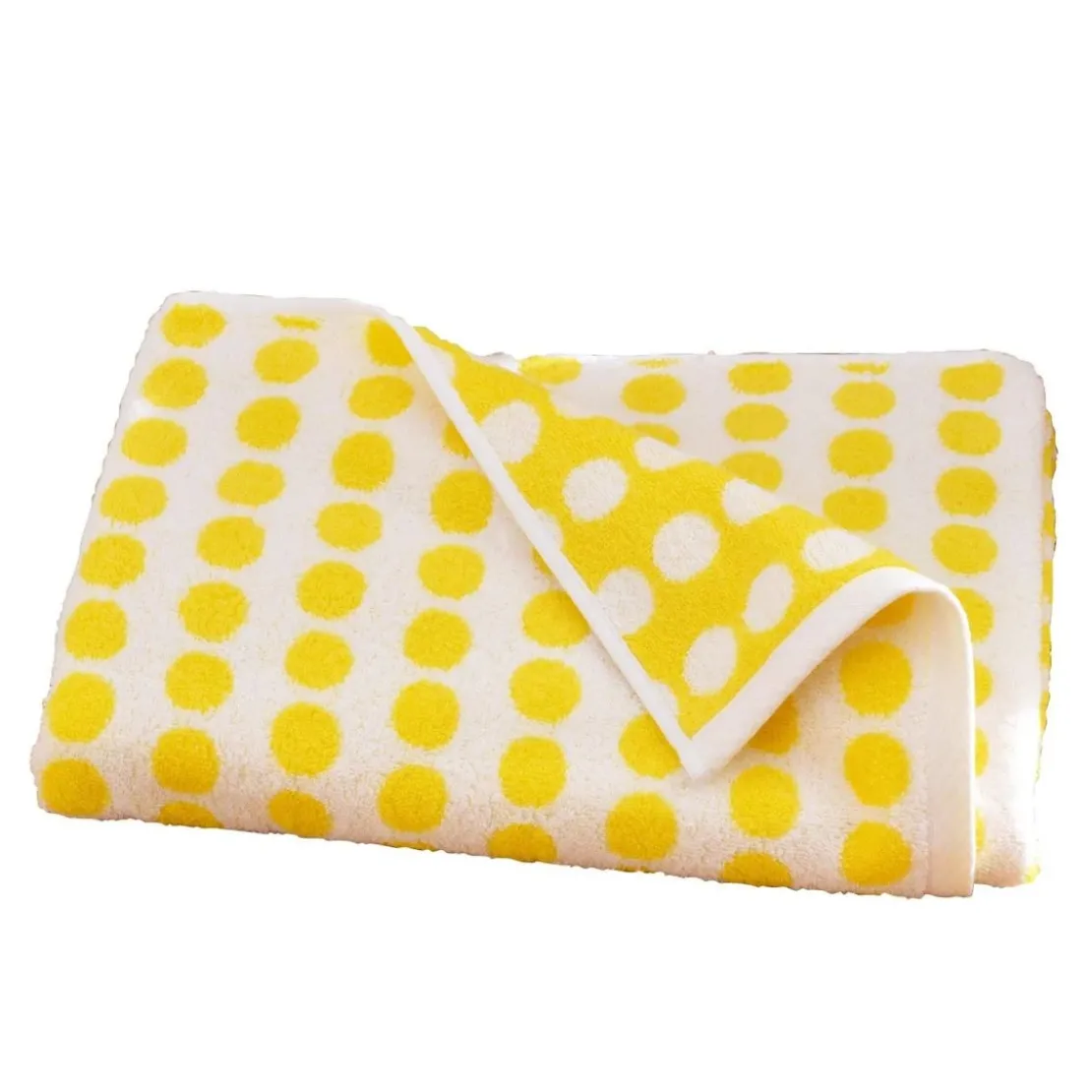 BecquetServiette de toilette Epaisse Jaune POISPOIS