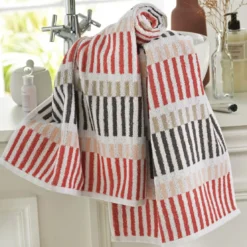 BecquetServiette de toilette BARRA - rose
