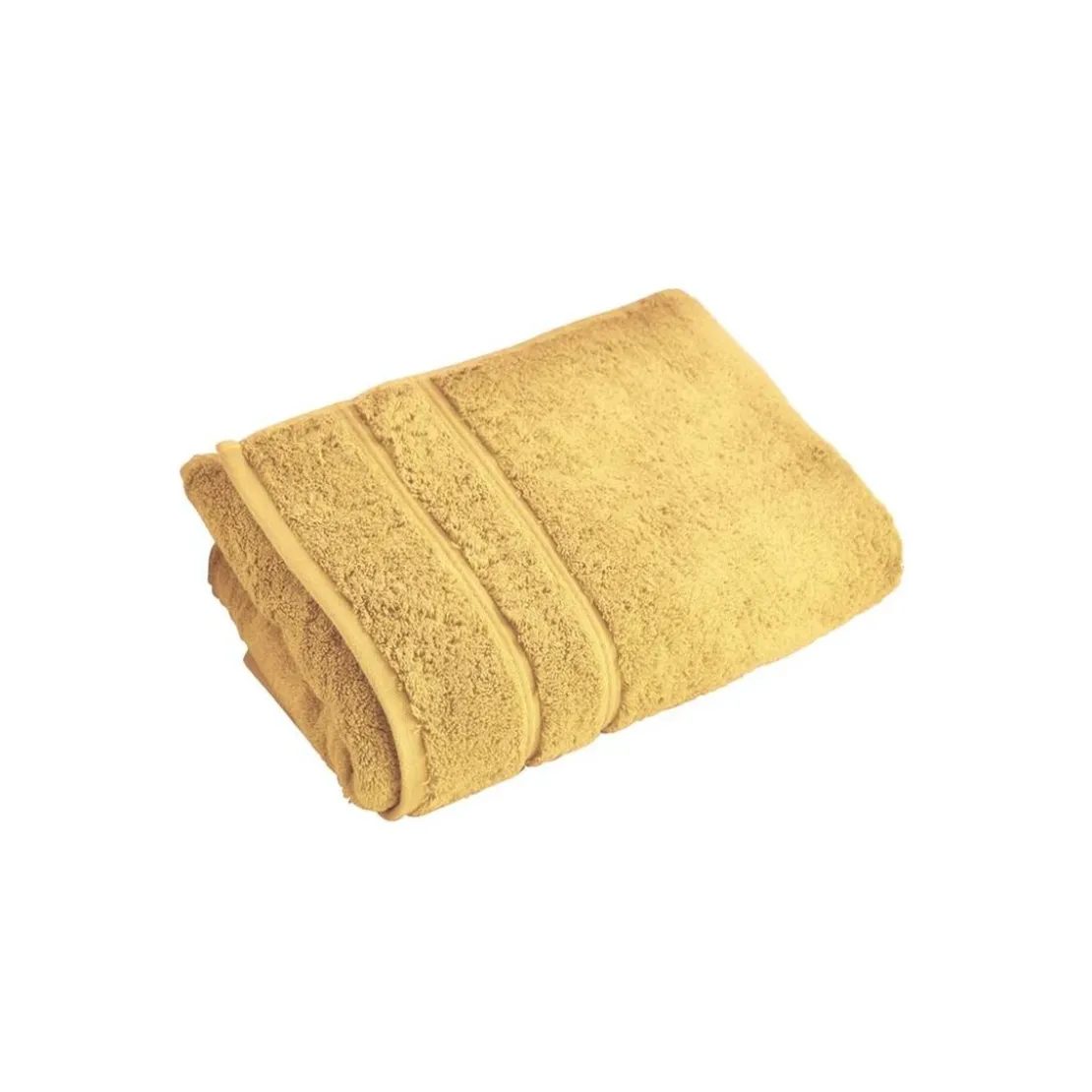 BecquetServiette invité 600 g/m² COTON EGYPTE - jaune paille