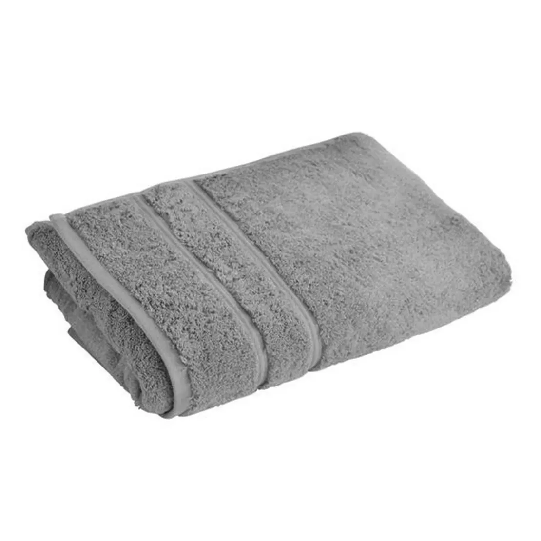 BecquetServiette invité 600 g/m² COTON EGYPTE - gris salex