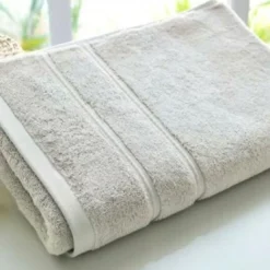 BecquetServiette uni lauréat prestige - 600g/m2 - Gris Clair
