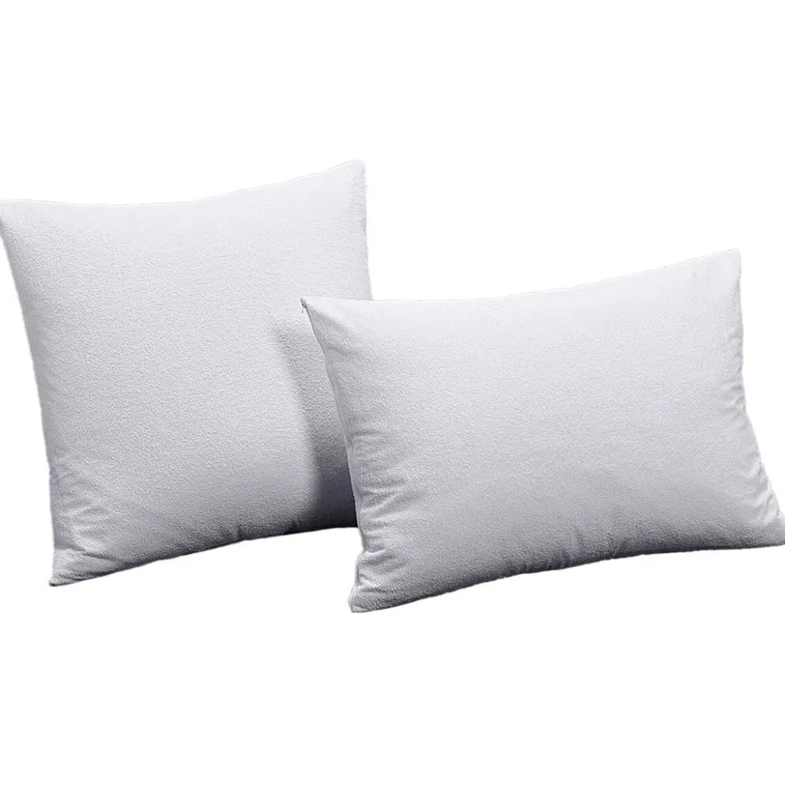 BecquetSous-taie d'oreiller Bouclette antiacarien - LI.OTR BOUCL PU - blanc