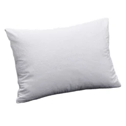 BecquetSous-taie d'oreiller Bouclette antiacarien - LI.OTR BOUCL PU - blanc