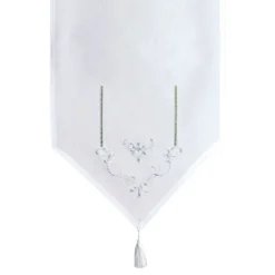 BecquetStore brodé et jour échelle - Blanc
