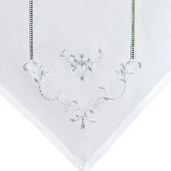 BecquetStore brodé et jour échelle - Blanc