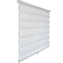 BecquetStore enrouleur automatique jour/nuit - tamisant/occultant - blanc