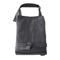 BecquetTablier en coton gris anthracite uni - LONA