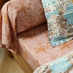 BecquetTaie de traversin Adulte multicolore, coton DR. ROYAL BOTANIC 43x185cm