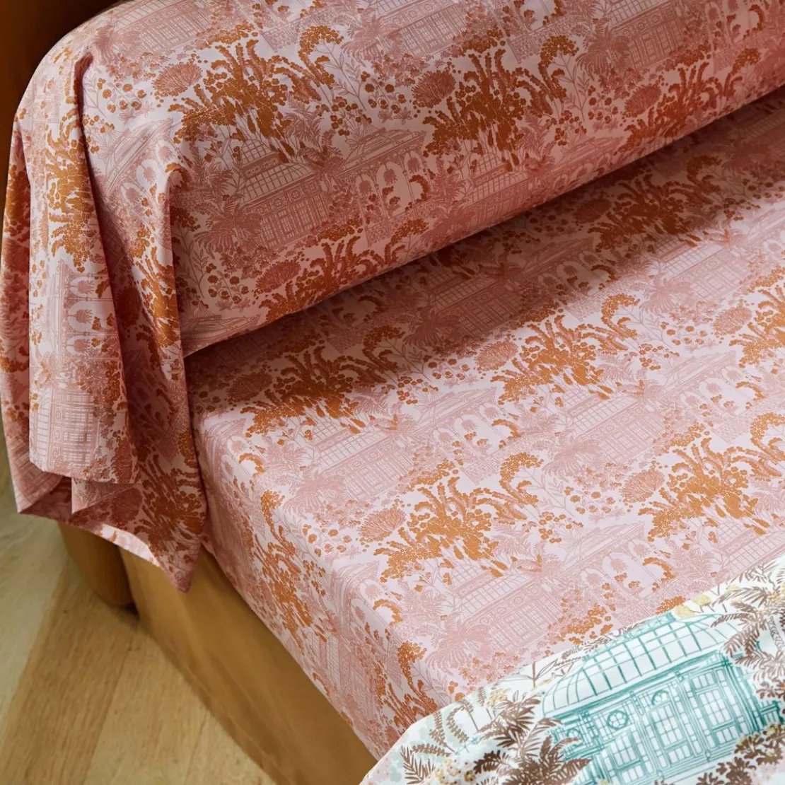 BecquetTaie de traversin Adulte multicolore, coton DR. ROYAL BOTANIC 43x185cm