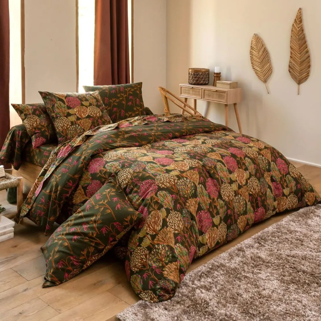 BecquetTaie de traversin coton impriméDR. DAME NATURE multicolore