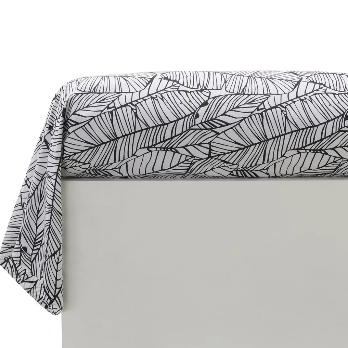 BecquetTaie de traversin coton SUMMER - noir/blanc
