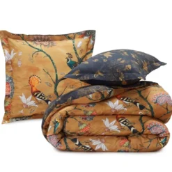 BecquetTaie de traversin double face en Coton JARDIN EXTRAMulticolore