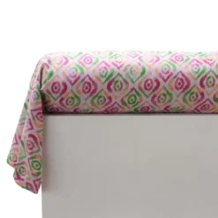 BecquetTaie de traversin en coton VIBRANTE motif fleurs exotiques multicolore