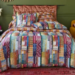 BecquetTaie de traversin en coton FOISON - multicolore