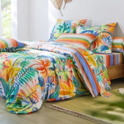 BecquetTaie de traversin en coton TROPIC DREAMS - multicolore