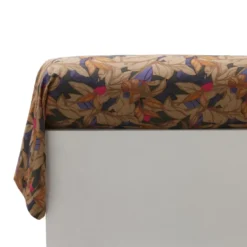 BecquetTaie de traversin en coton camel - ESPRIT FLORAL