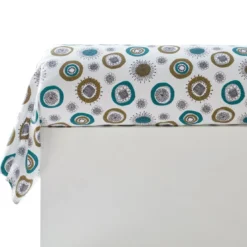 BecquetTaie de traversin en coton blanc à fleurs - FIFTY