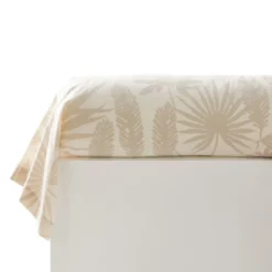 BecquetTaie de traversin en coton PLAYA - beige