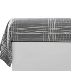 BecquetTaie de traversin en flanelle gris - NOA